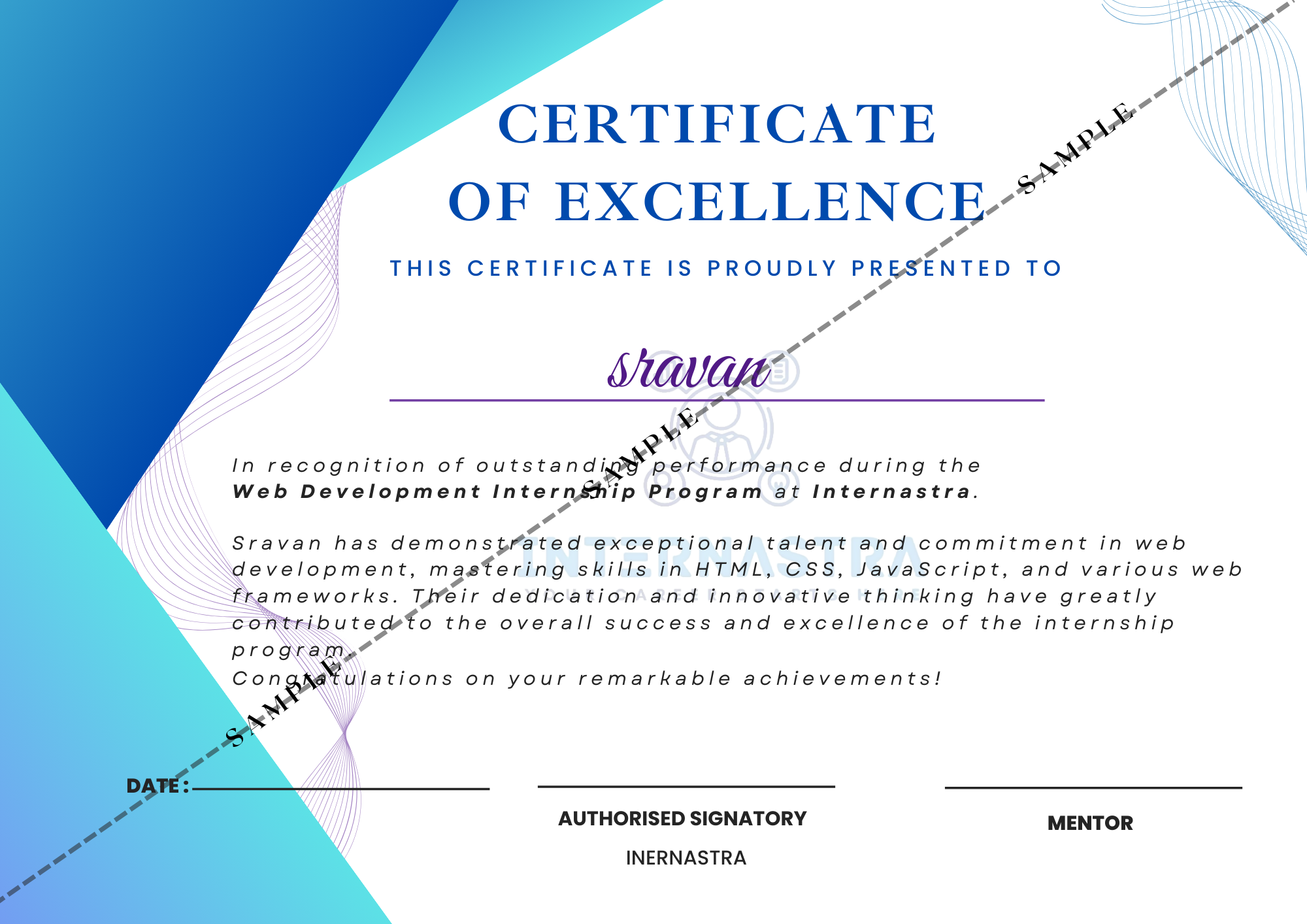 Course Demo Certificate